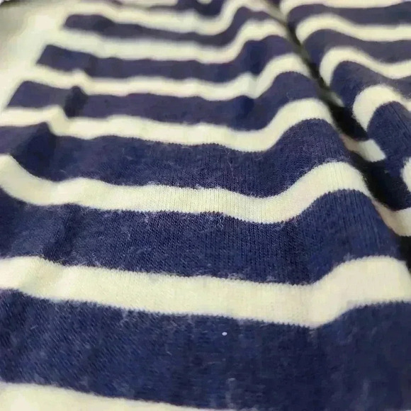 Lemon Tree Multicolored Striped Long Sleeves Floral Body Top Size L *See Descrip - Picture 14 of 14